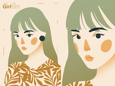 Girl Portrait illustration art portrait women girl poster art poster c.webp