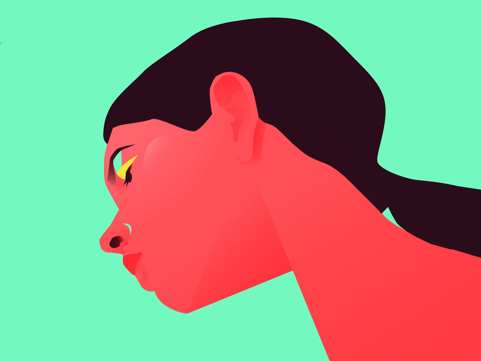 Leila portrait art girl portrait portrait illustration portrait form l.jpg