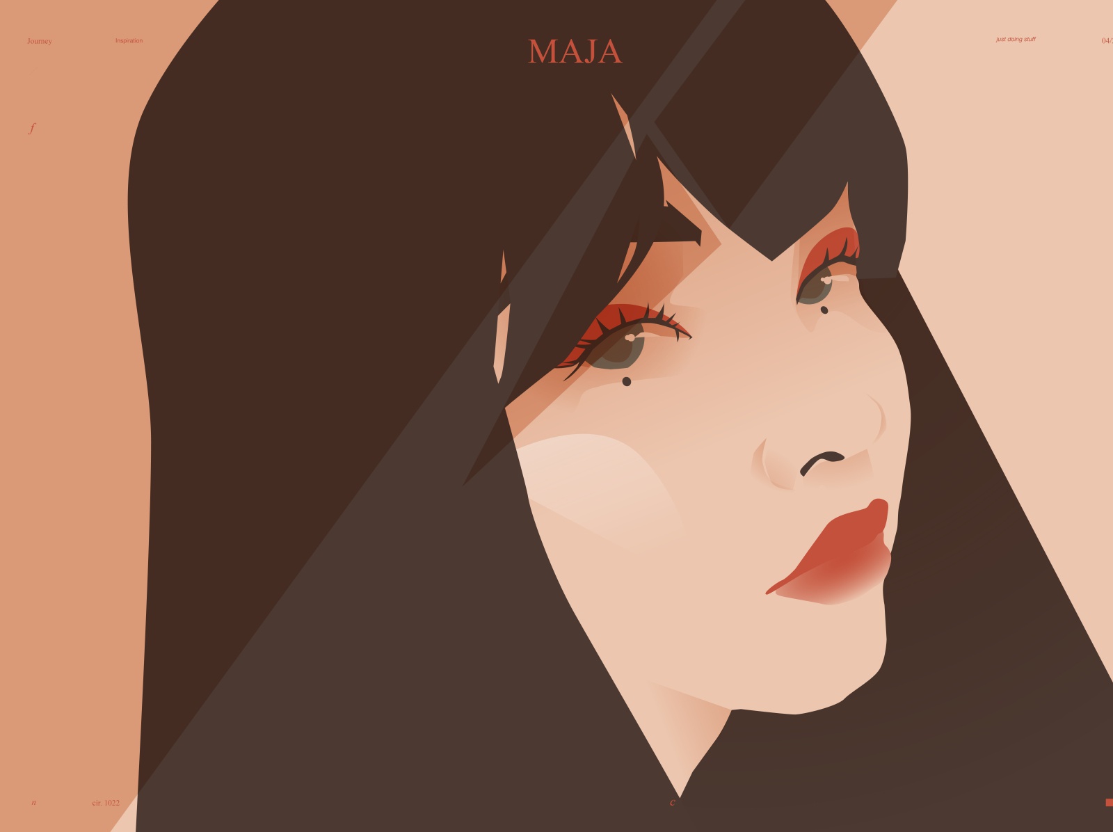 Maja girl portrait girl character portrait illustration portrait girl.jpg