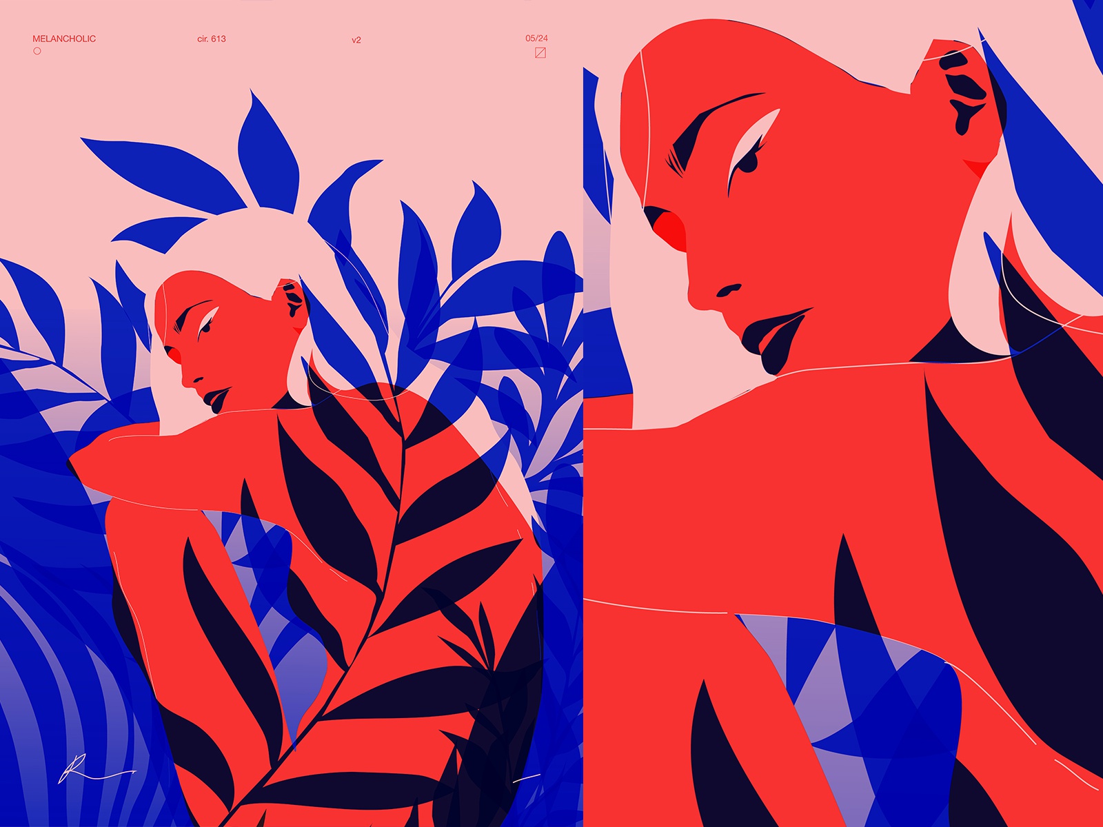 Melancholic floral background floral figure woman illustration woman g.jpg