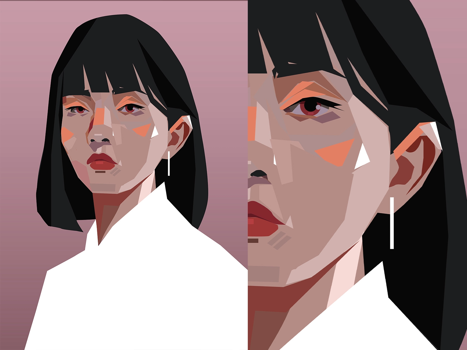Portrait vector portrait style test portrait illustration portrait art.webp