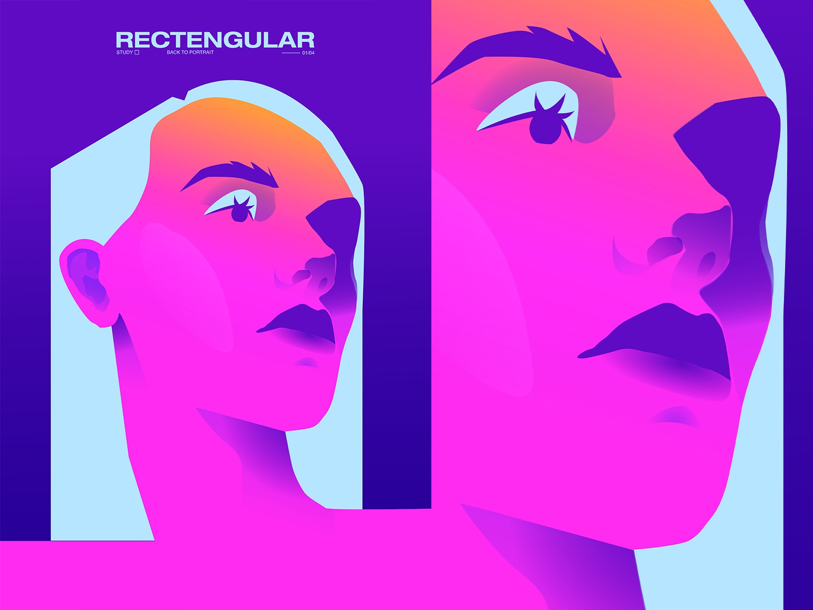 Rectangular minimalistic shapes portrait art portrait illustration neo.jpg