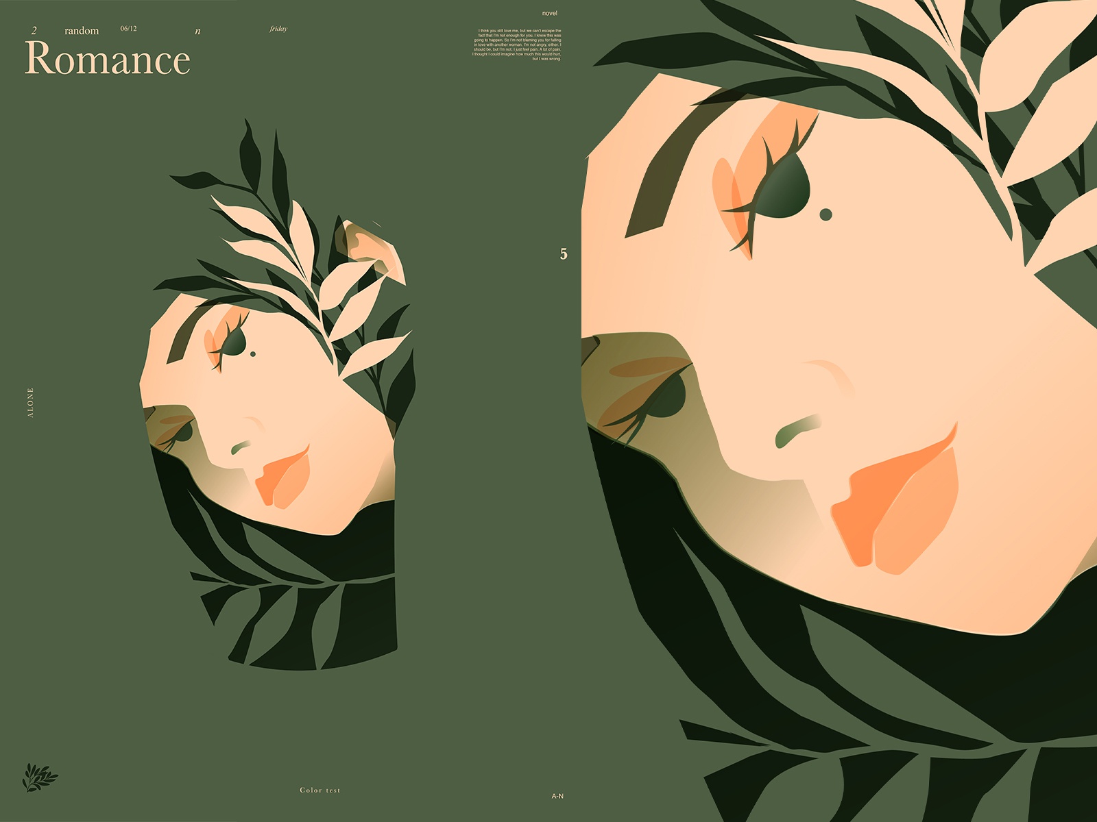 Romance vector art vector illustration portrait illustration portrait.jpg