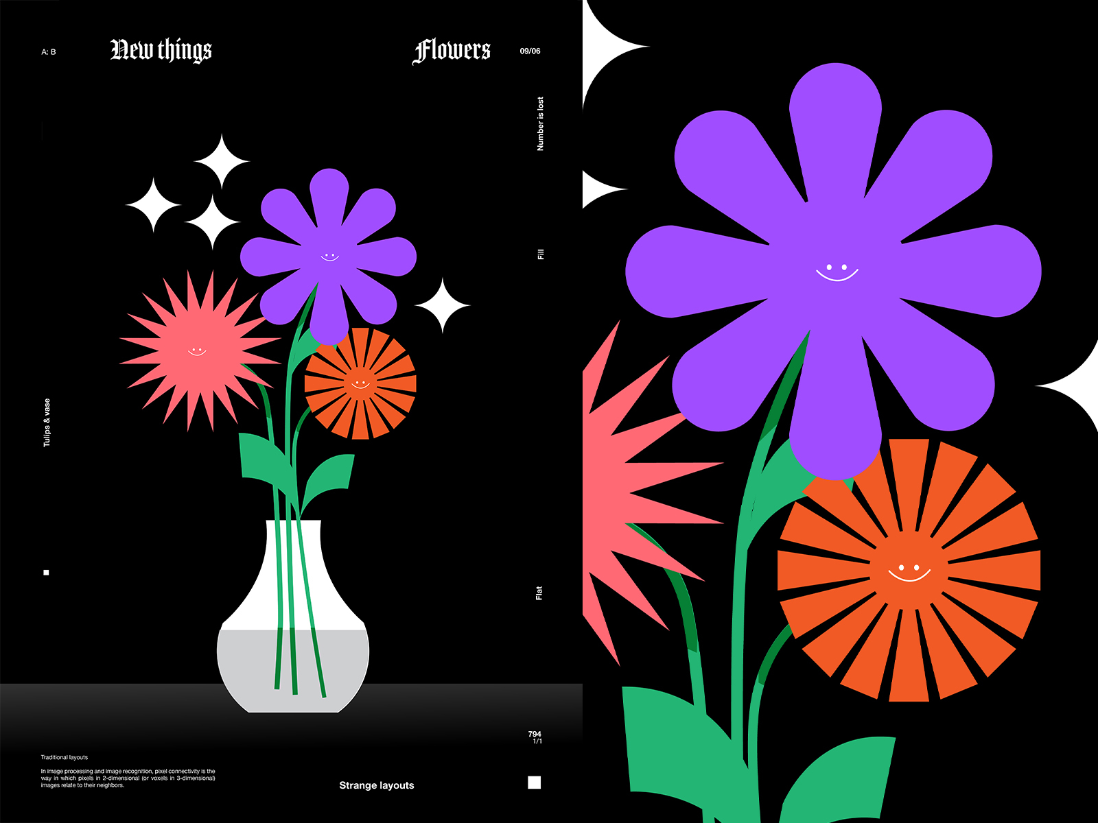 Smiley Flowers flower illustration form smiley face smiley smile shape.webp