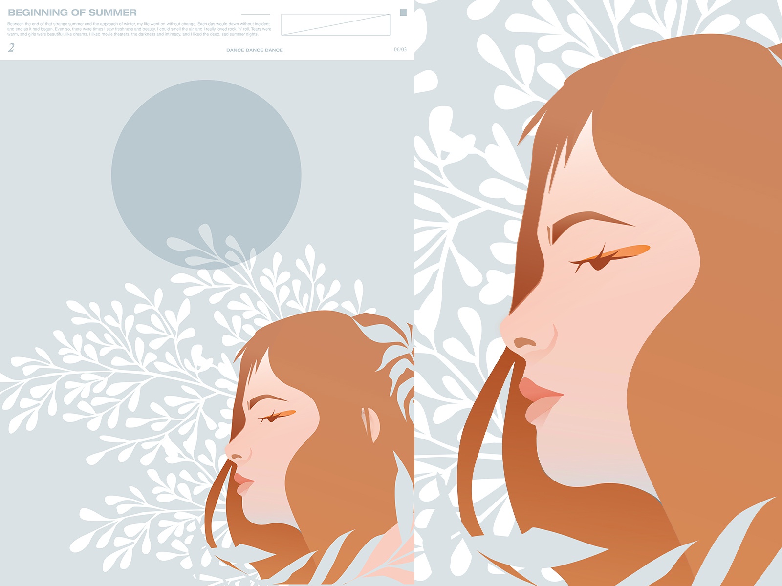 Summer portrait portrait illustration portrait girl illustration grid.jpg