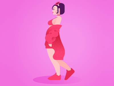 Doja Cat portrait dojacat music vector fashion design color woman illu.webp