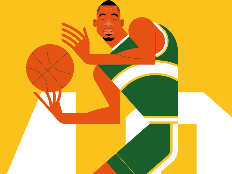 Shawn wip sport portrait nba legend kobe flat color kemp shawn basketb.jpg
