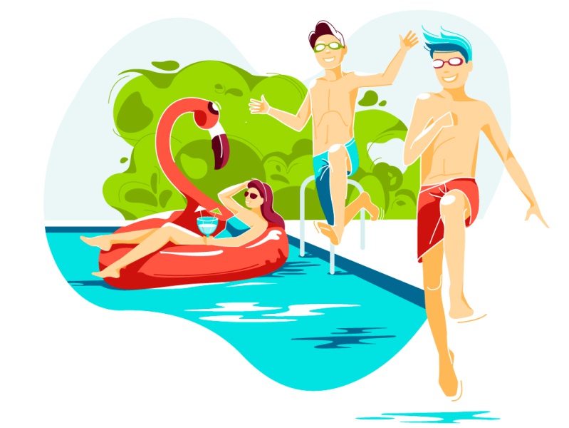 summer pool lifestyle summertime jump joy restaurant pool summer mood.jpg