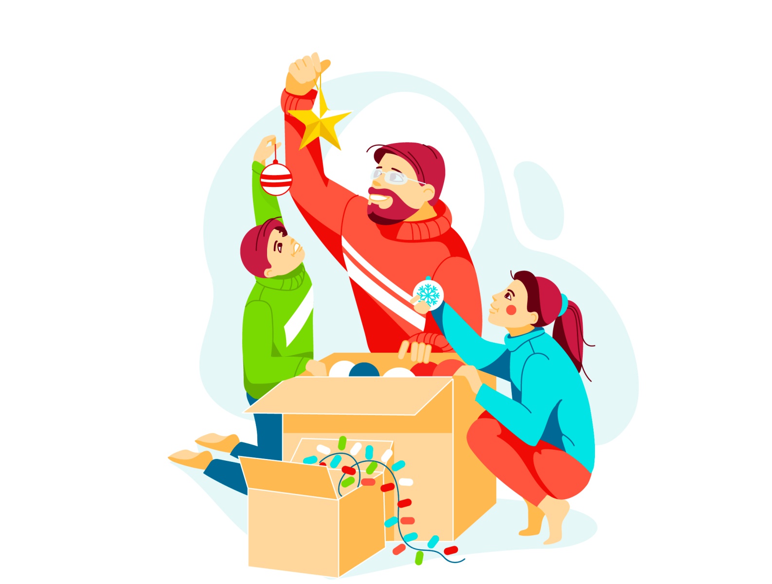 x-mas boxes tree decorate character family happy xmass celebrate vecto.jpg