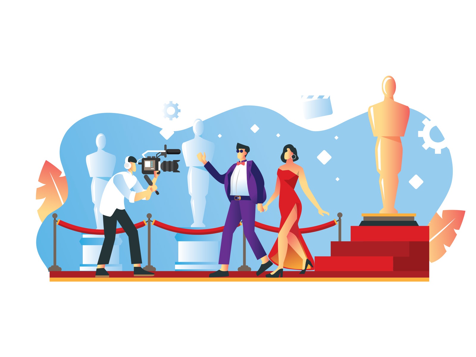 Actors Illustration cartooning cartoon character design character illu.jpg