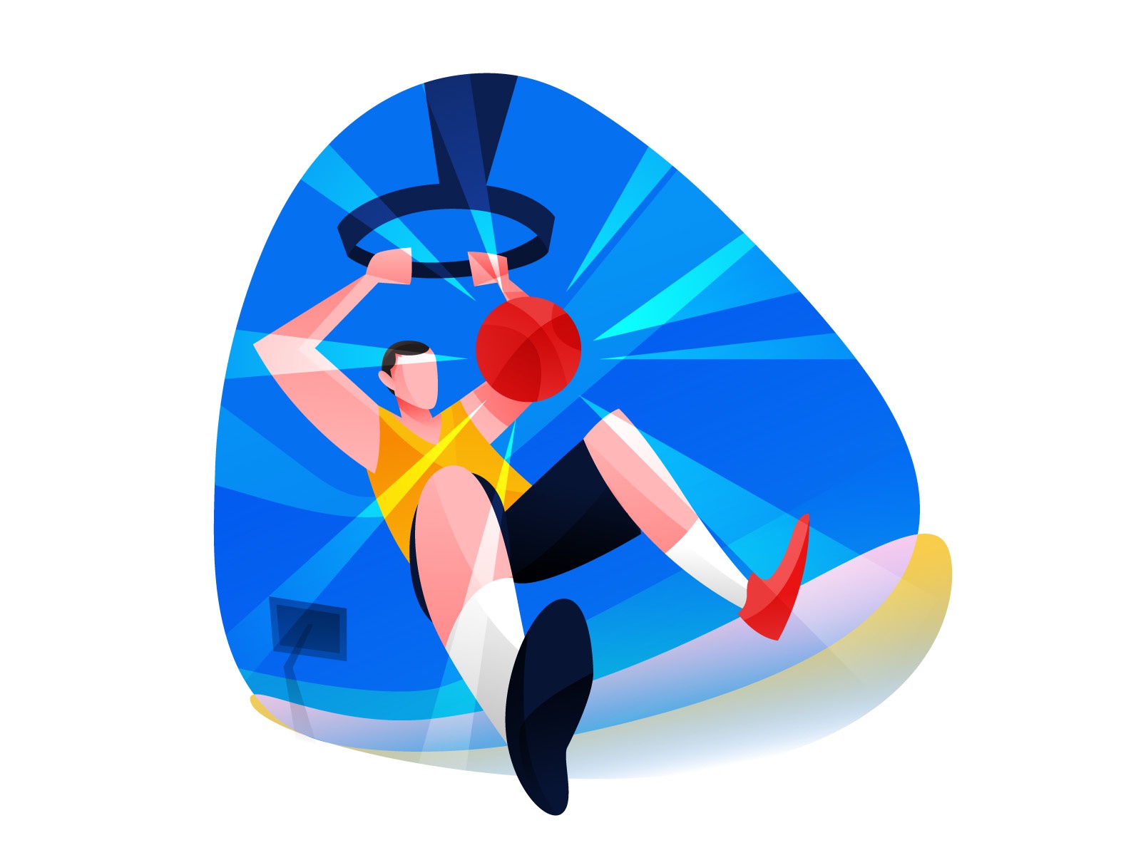 Basketball Illustration design cartoon vector vector design illustrato.jpg