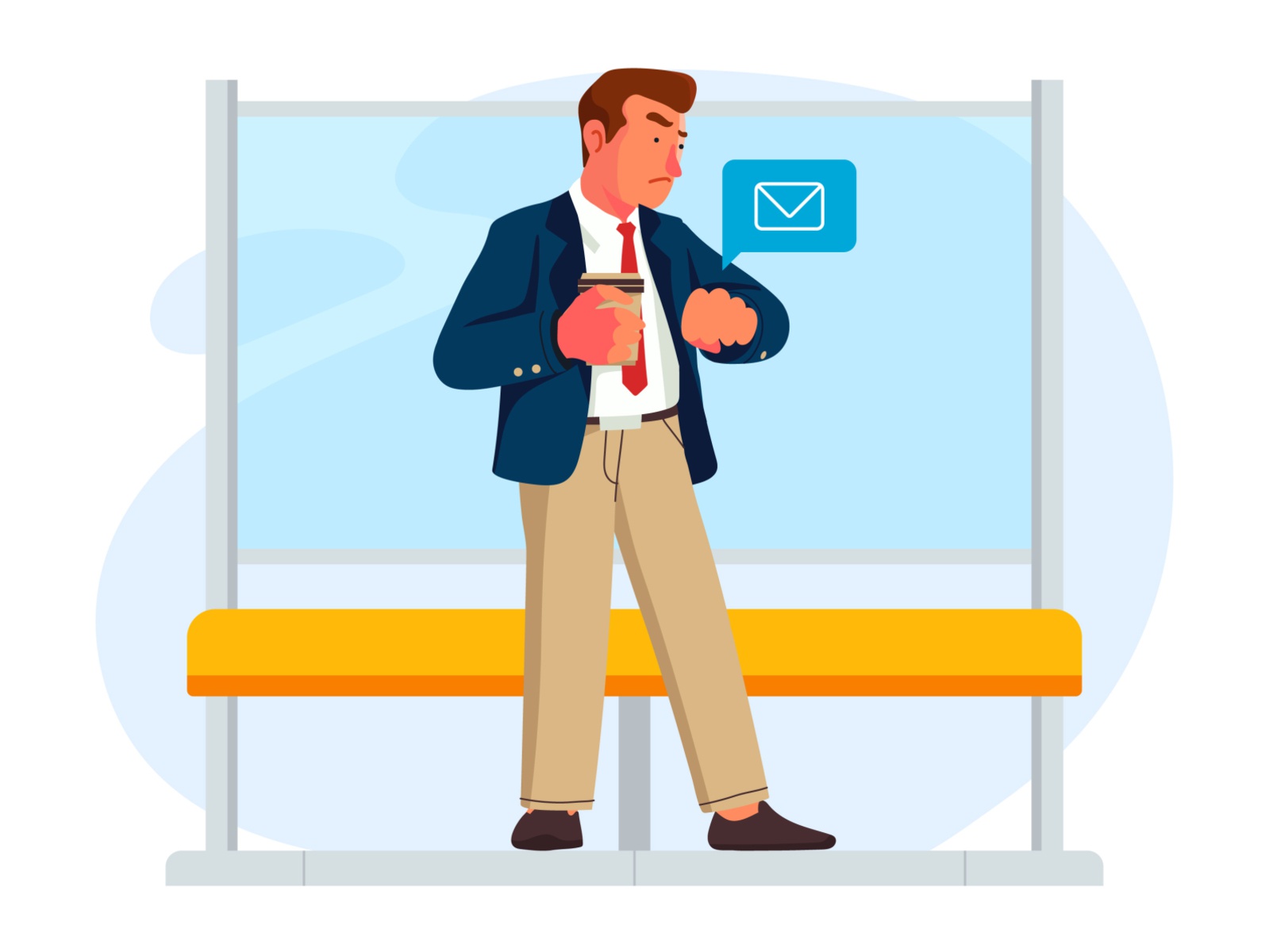 Businessman Illustration cartooning cartoon character design character.jpg
