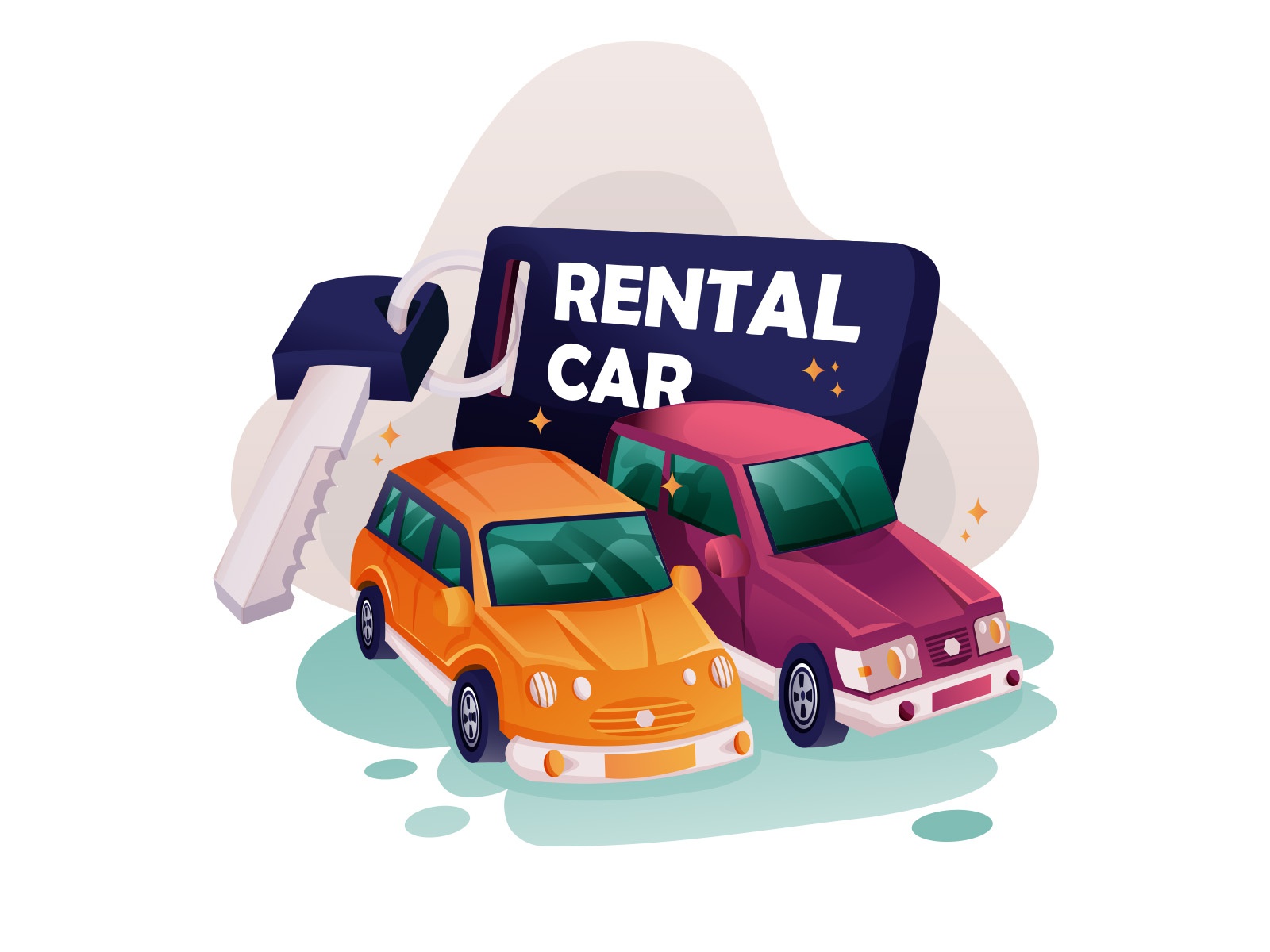 Car Rental Illustration 01 design vector cartoon vector design illustr.jpg
