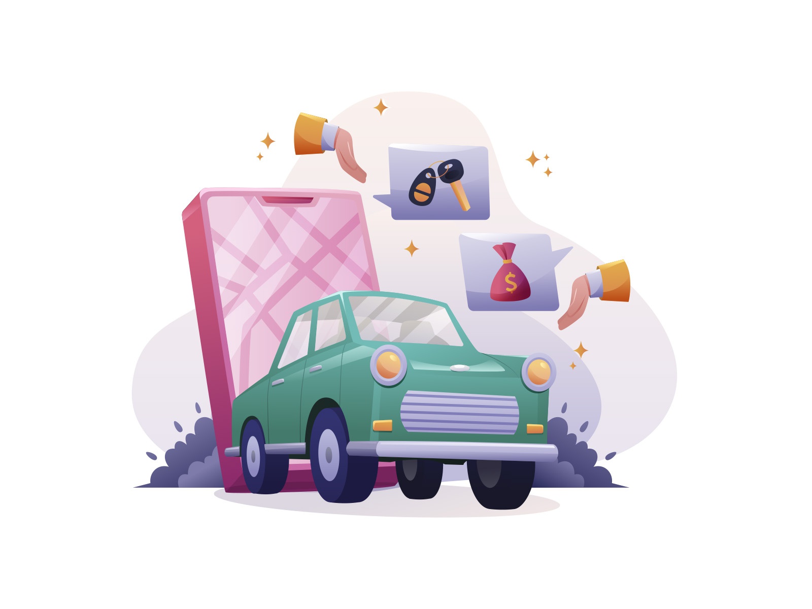 Car Rental 04 free download vector art design art car illustration car.jpg