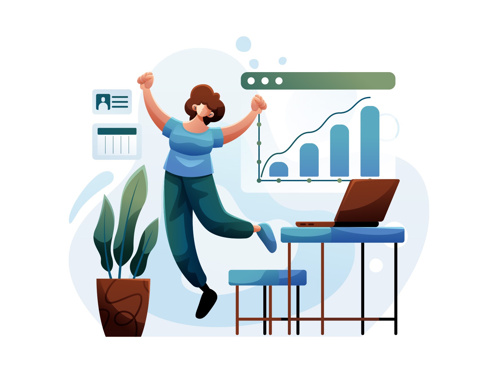 Career Woman Illustration cartooning cartoon character design characte.jpg
