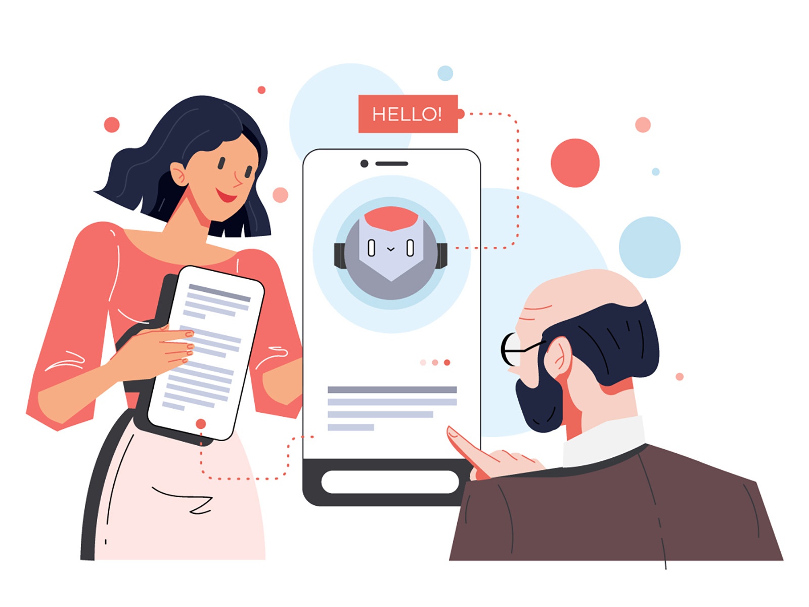 Chatbot Illustration-02 cartooning cartoon character design character.jpg