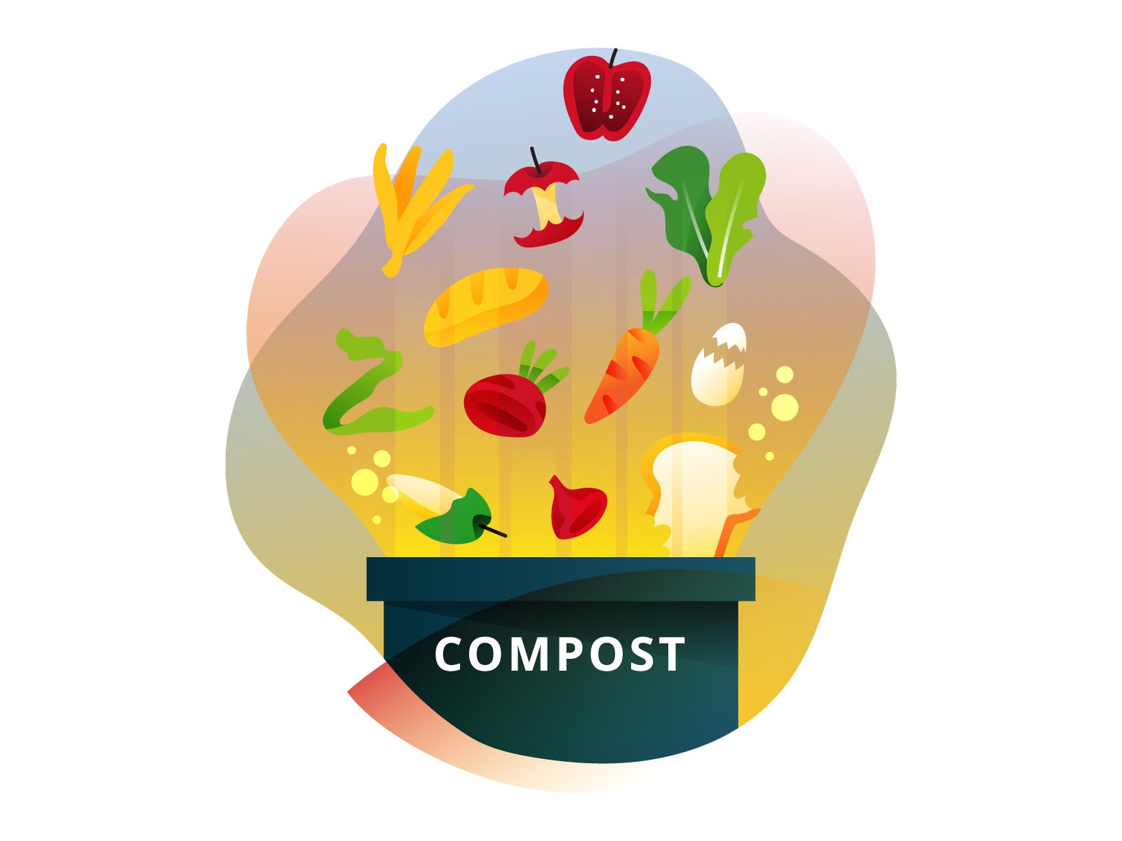Composting Illustration cartooning cartoon pattern design pattern illu.jpg