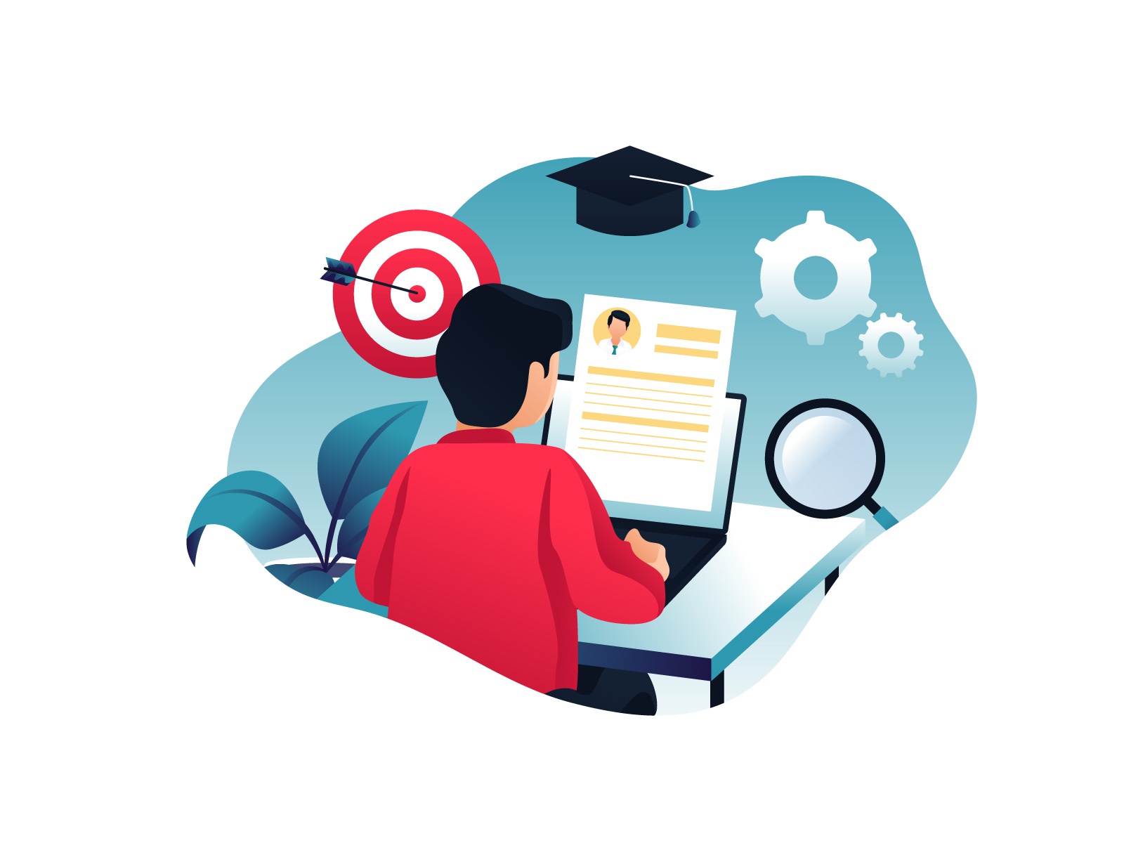 Create CV Illustration cartooning cartoon character design character i.jpg