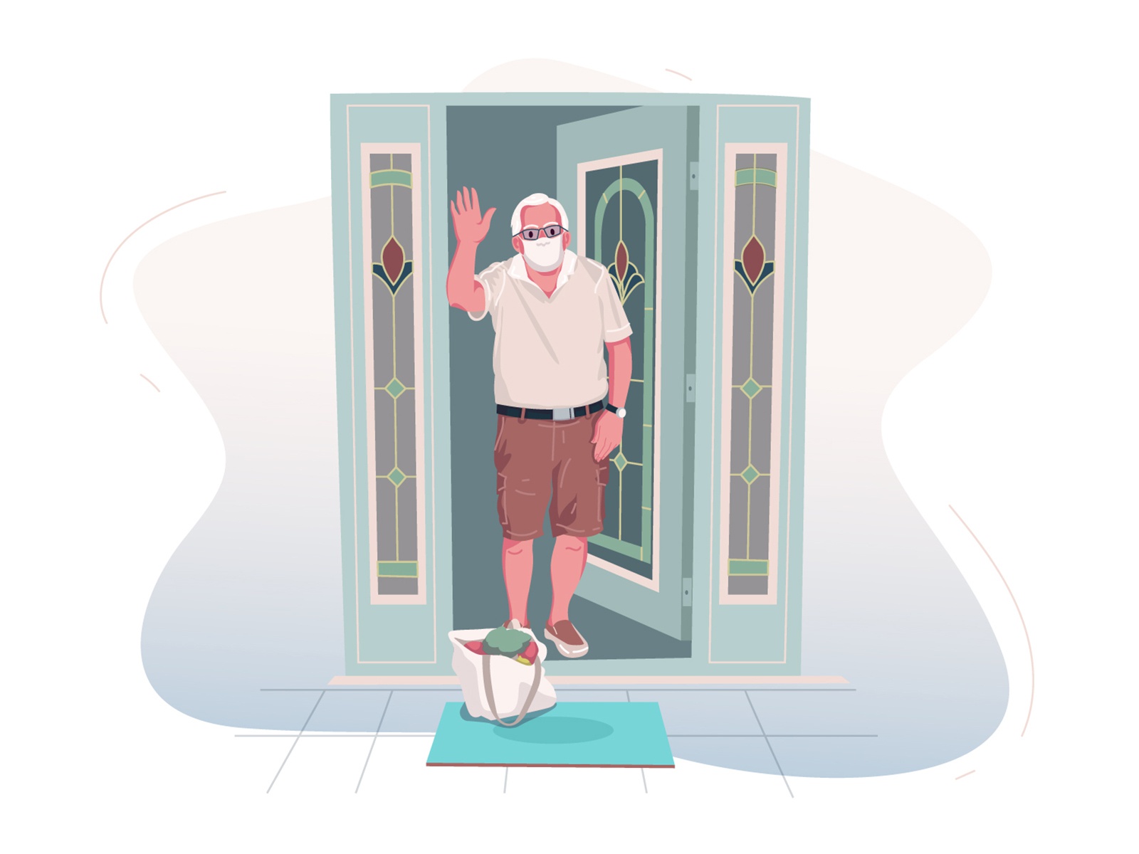 Delivery Illustration cartooning cartoon character design character il.jpg