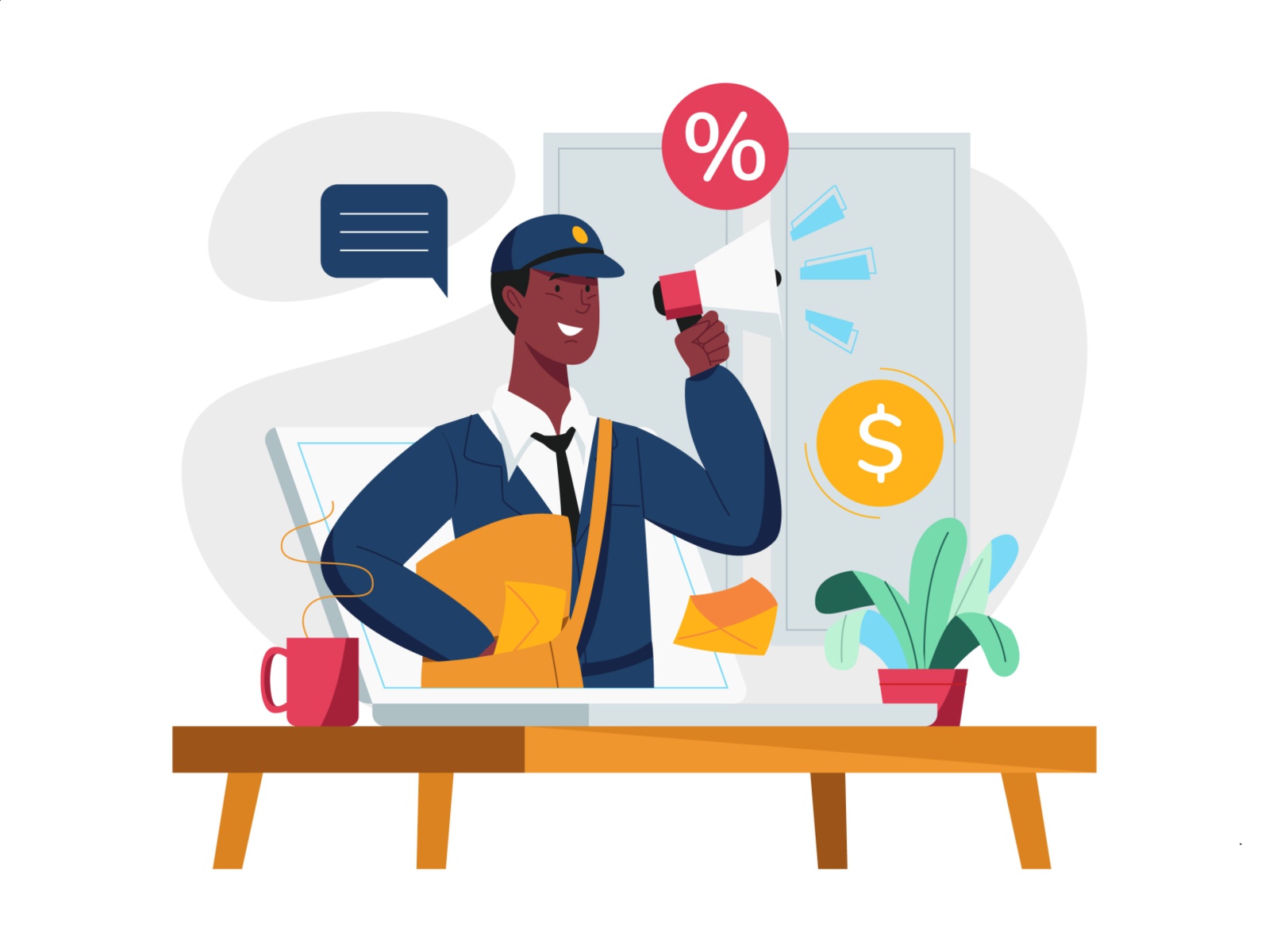Email Marketing Illustration-02 cartooning cartoon character design ch.jpg