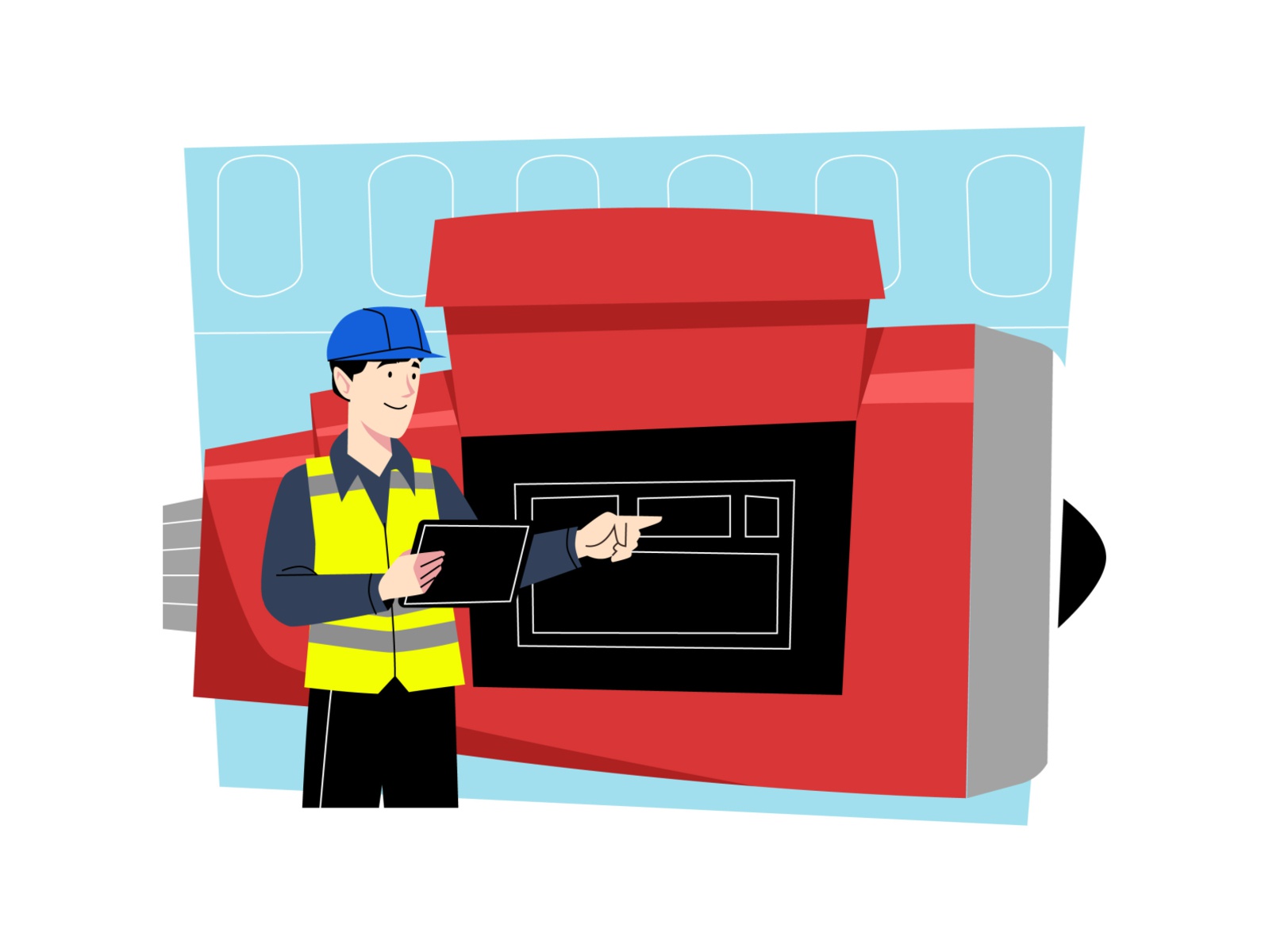 Engineer Illustration cartooning cartoon character design character il.jpg