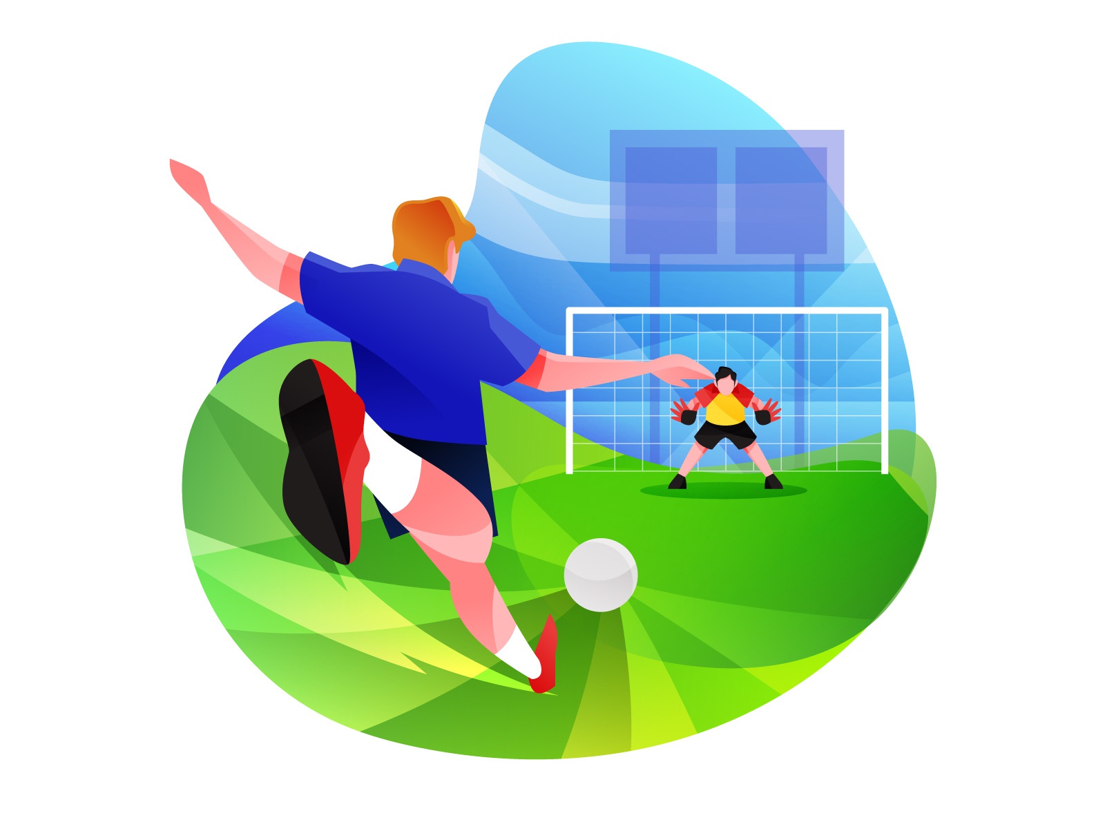 Football Illustration logo design cartoon vector vector design illustr.jpg