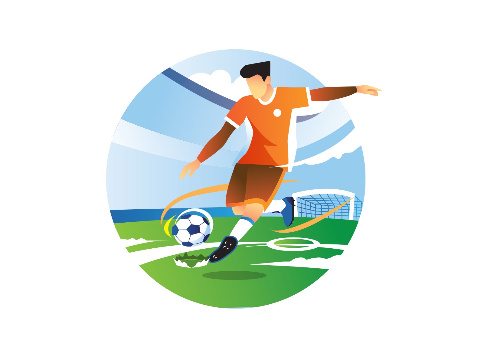 Football Vector Illustration design cartoon vector vector design illus.jpg