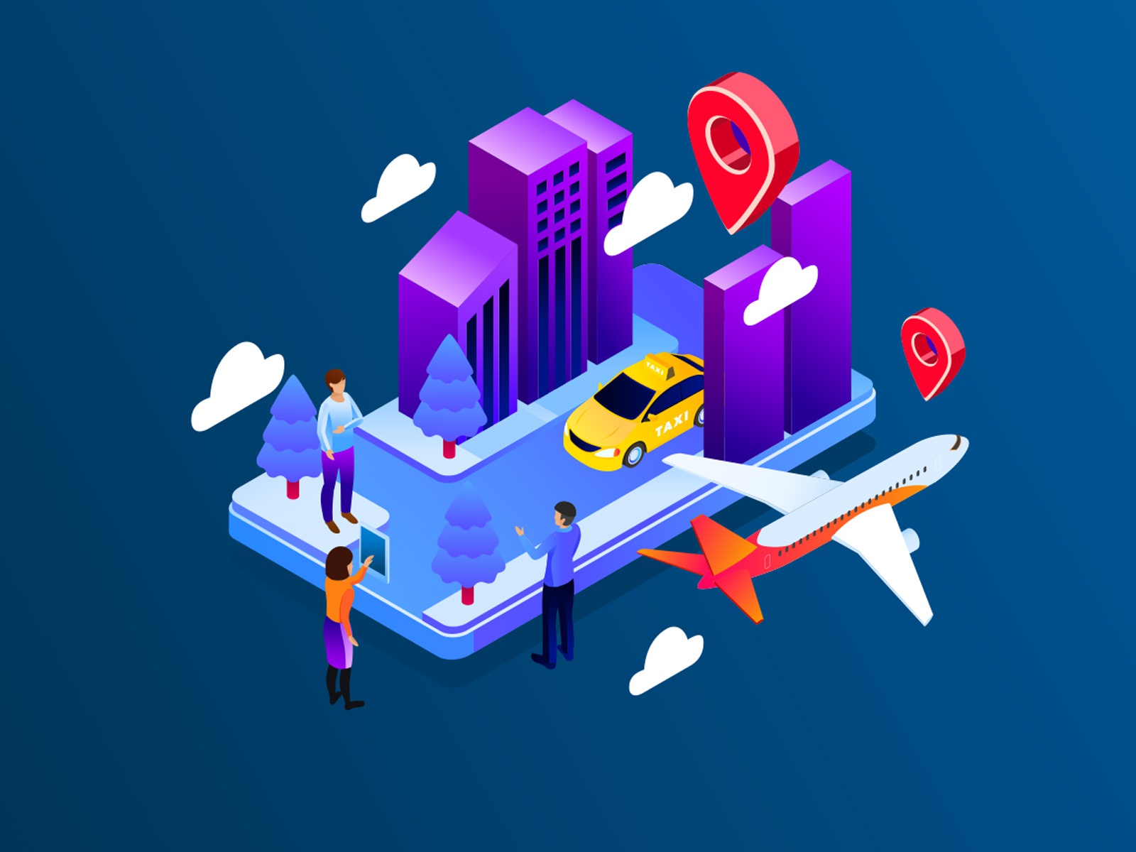 GPS Tracking Illustration design cartoon vector vector design illustra.jpg