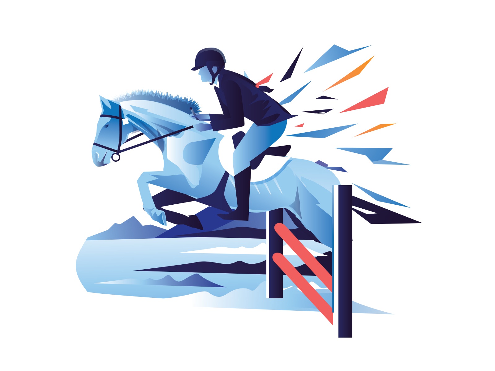 Horse Riding Illustration cartooning cartoon character design characte.jpg
