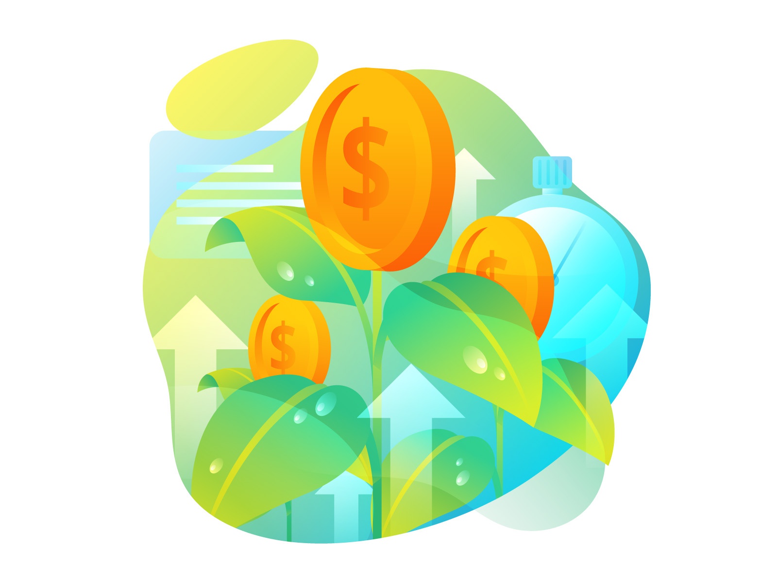 Investment cartooning cartoon character design character illustrator v.jpg
