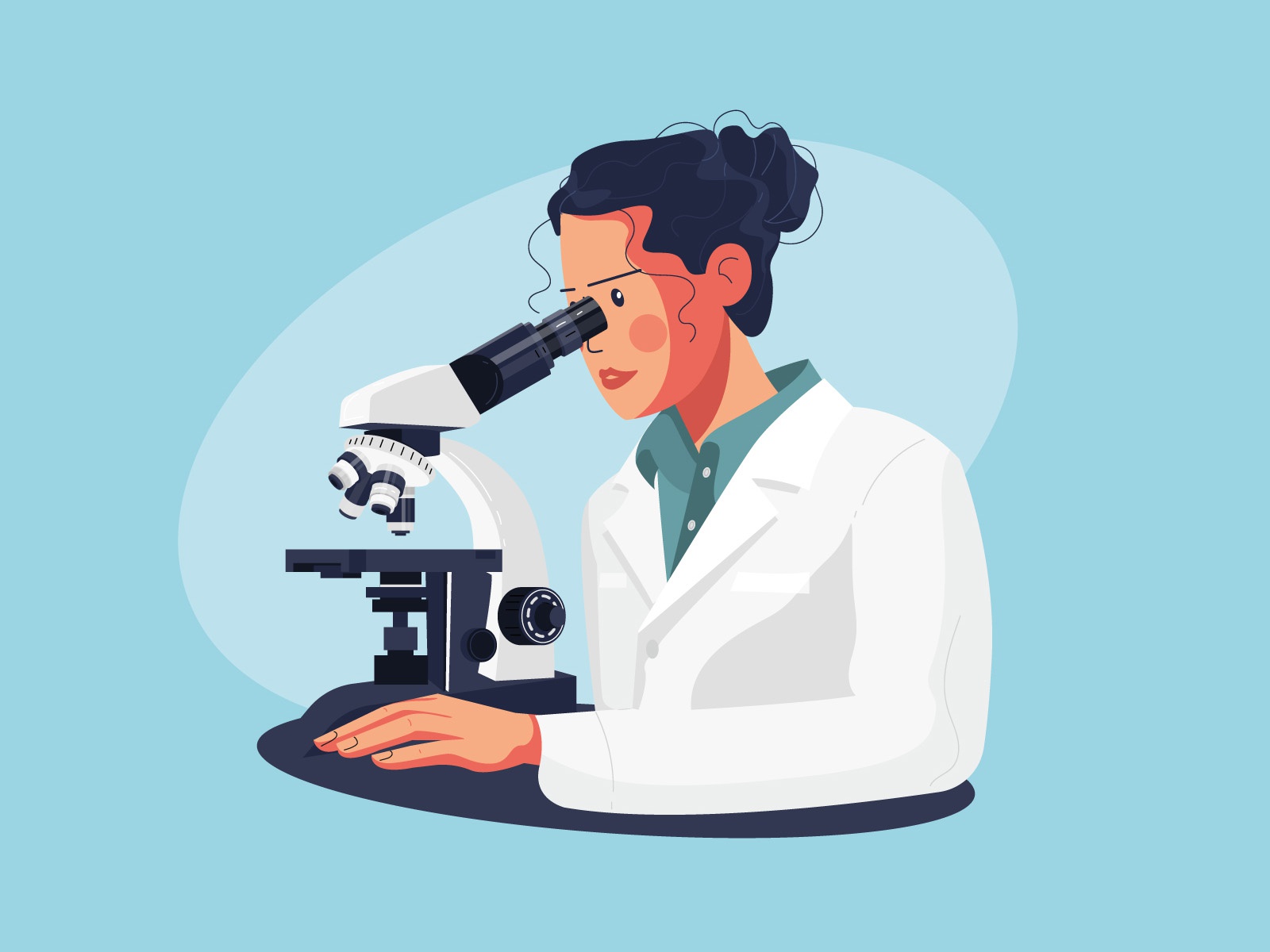 Laboratory Illustration cartooning cartoon character design character.jpg