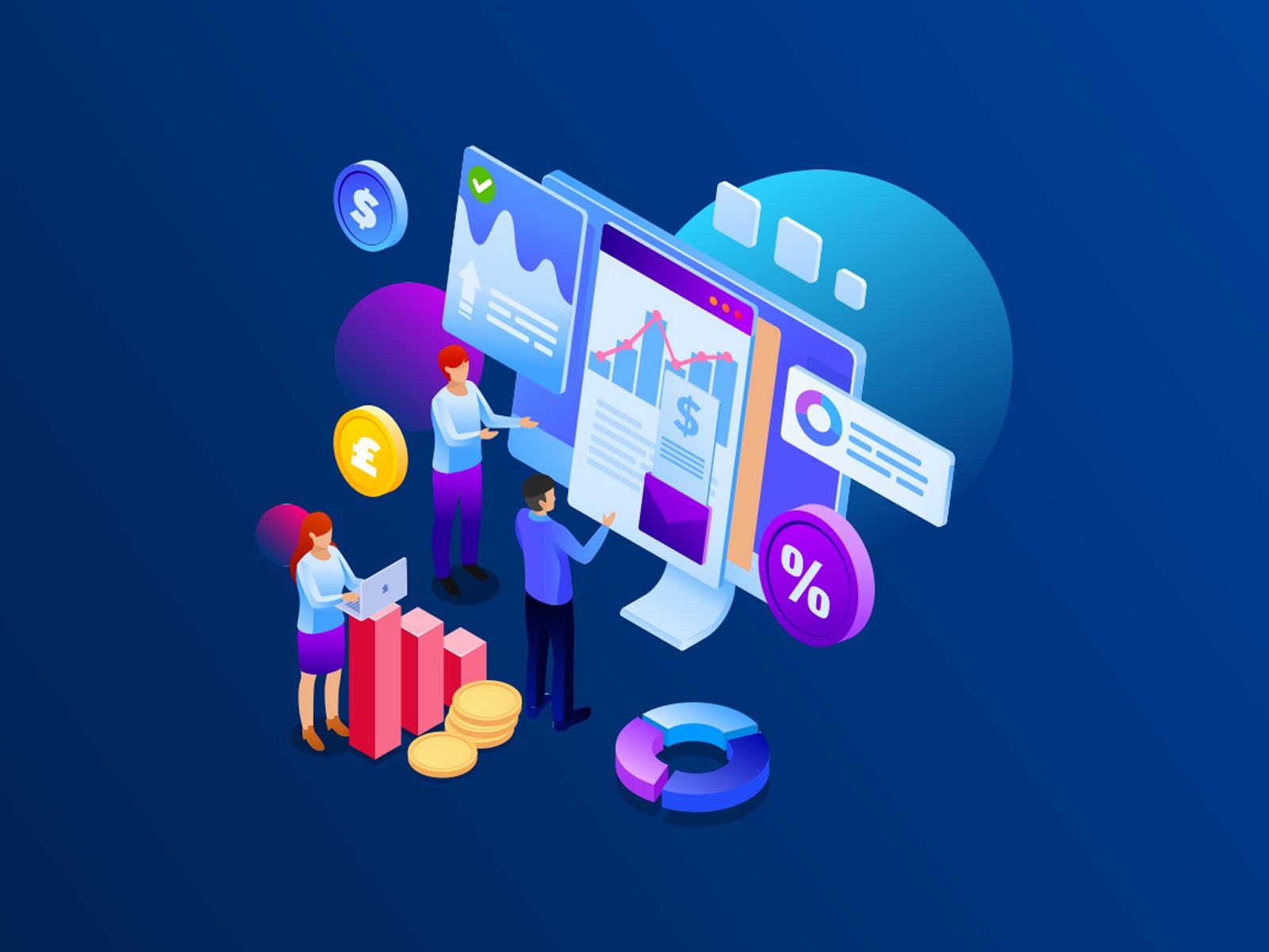 Market Analysis Illustration design cartoon vector vector design illus.jpg