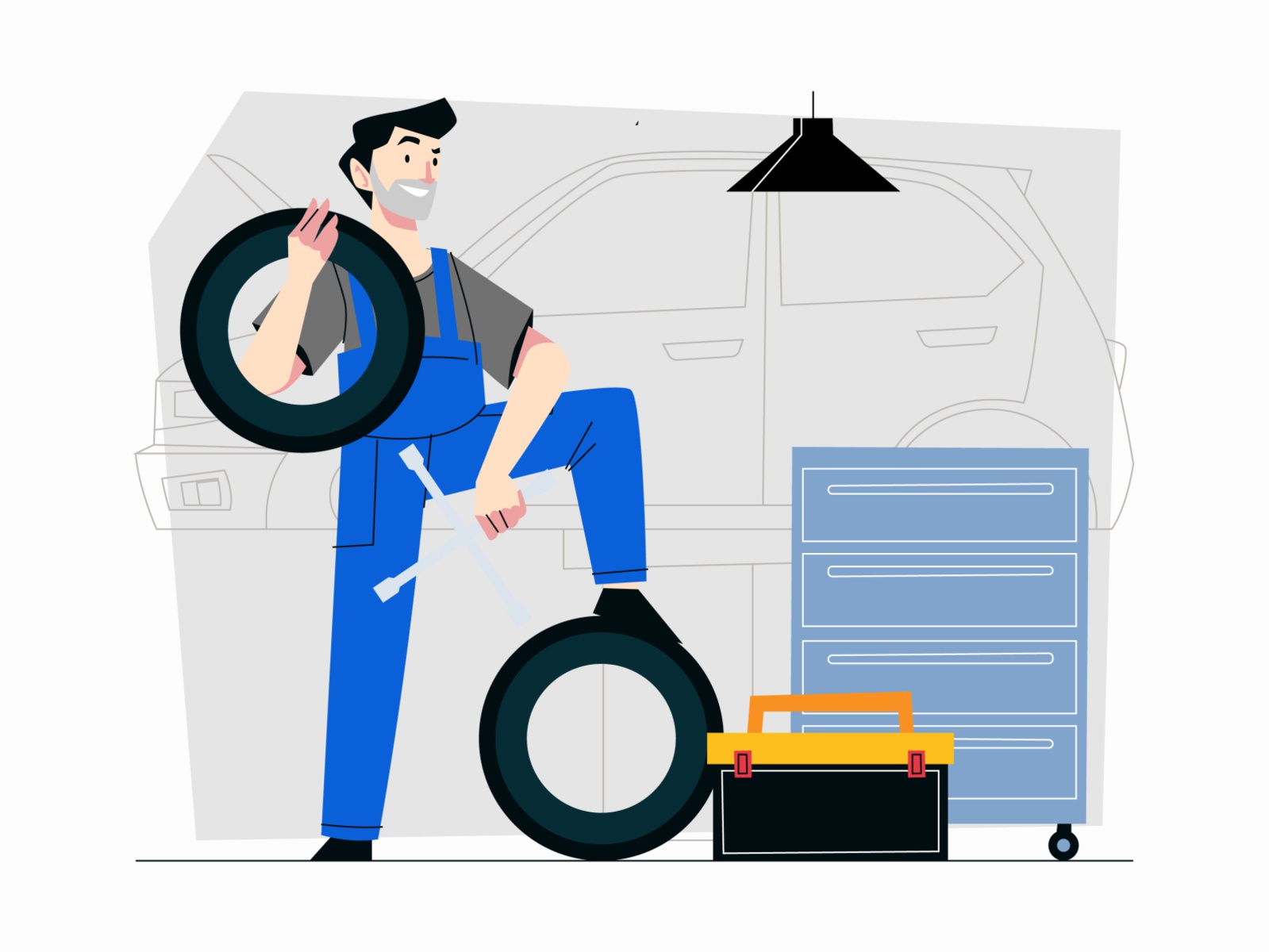 Mechanic Illustration cartooning cartoon character design character il (2).jpg