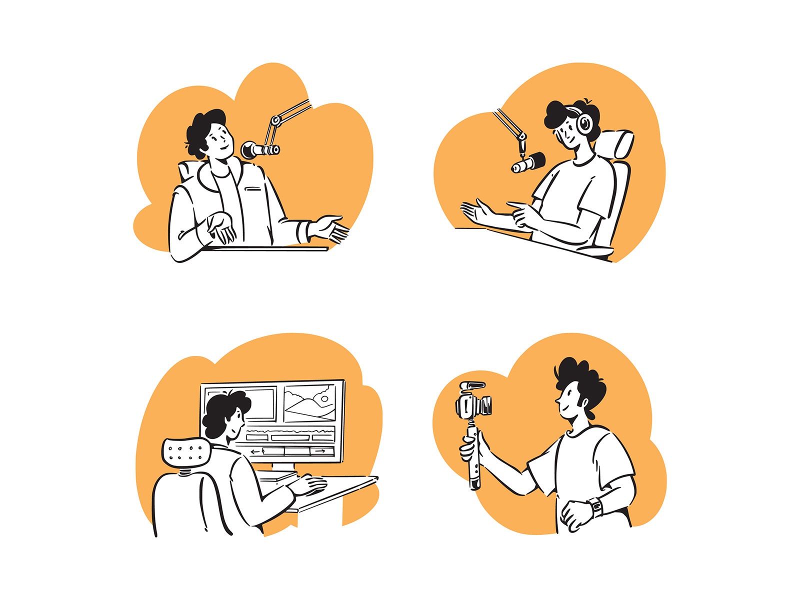 People Doodle-03 cartooning cartoon character design character illustr.jpg