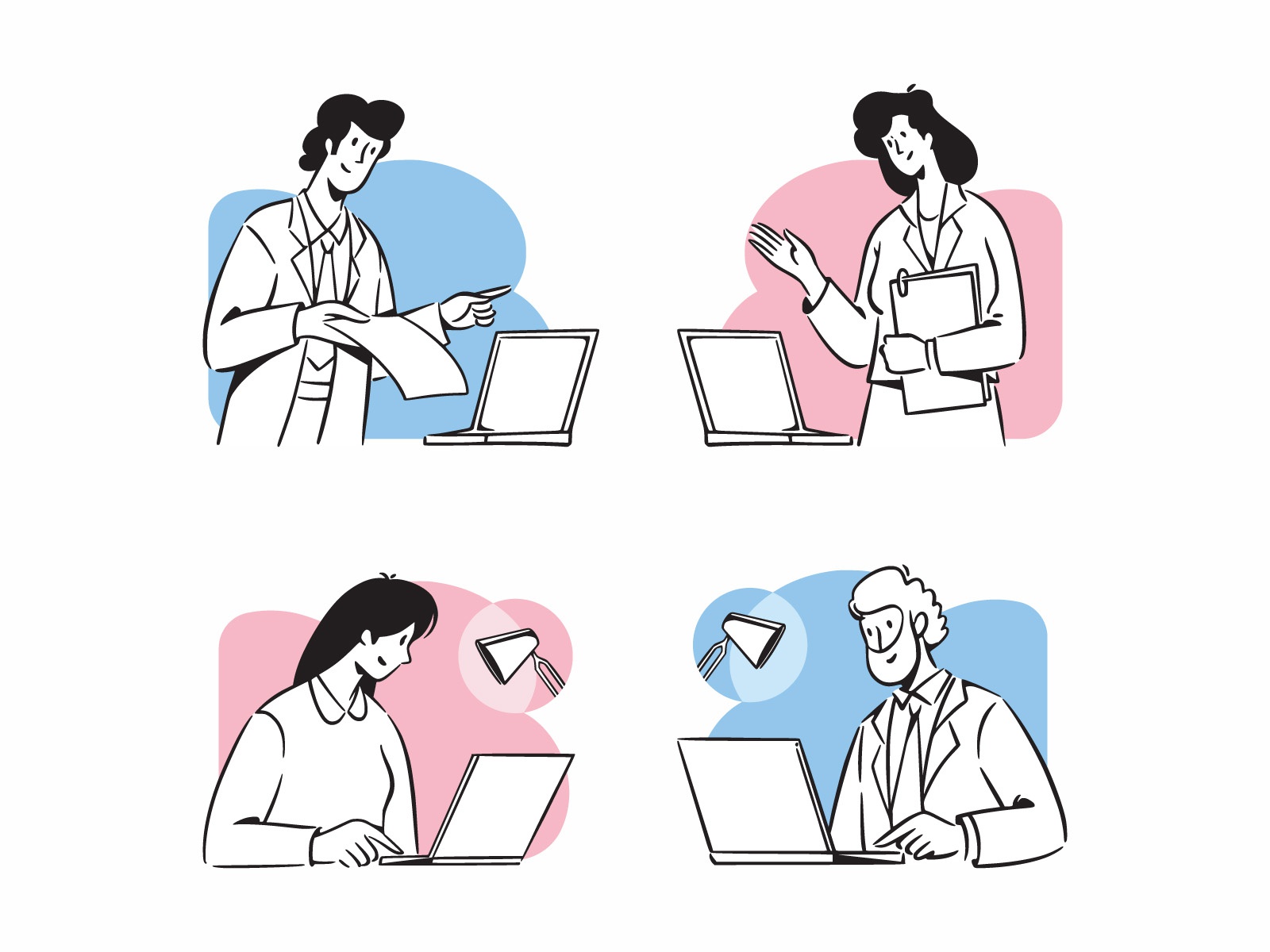 People Doodle-15 vector illustration vector download illustrator vecto.jpg
