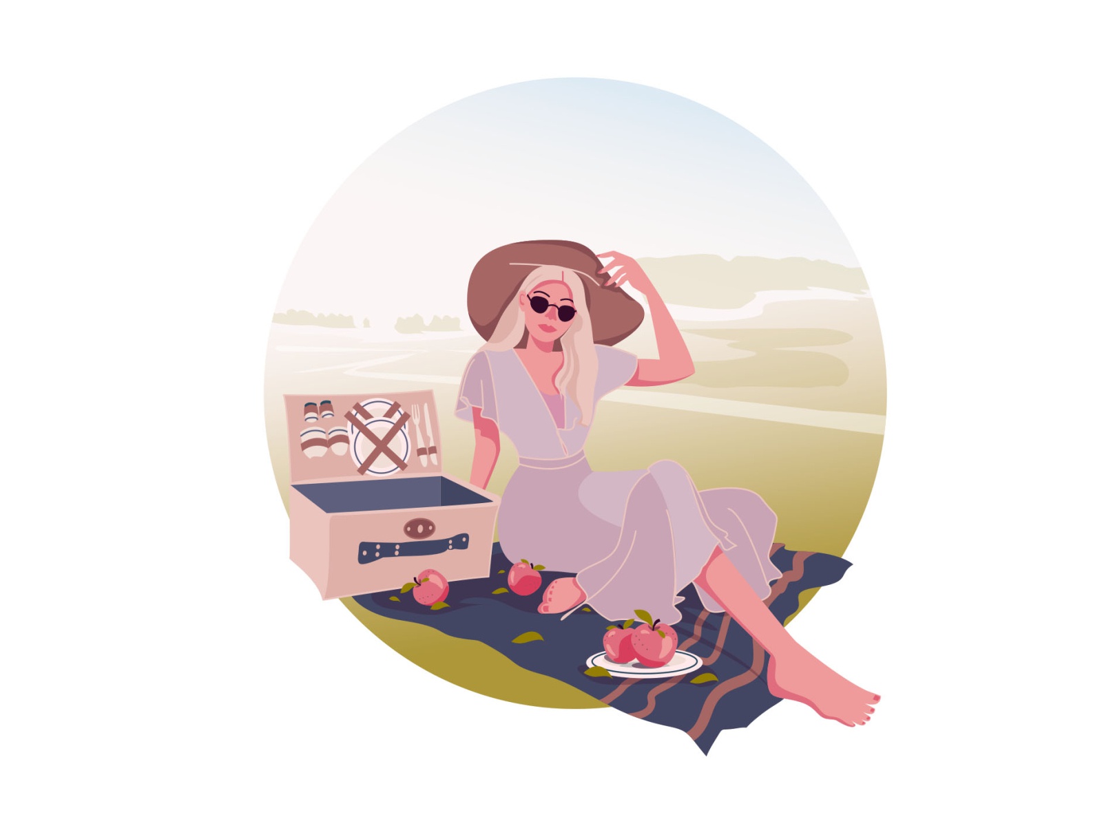 Picnic Illustration photoshop download ai free vector illustration pic.jpg