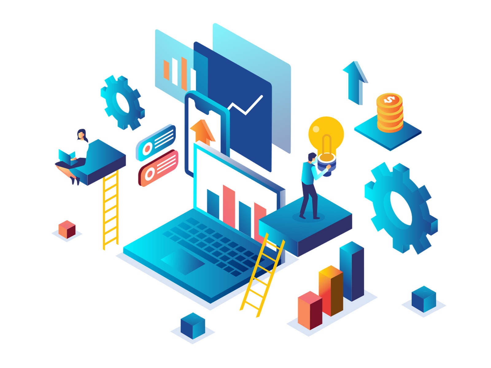 Pitch Deck Illustration design cartoon vector vector design illustrato.jpg