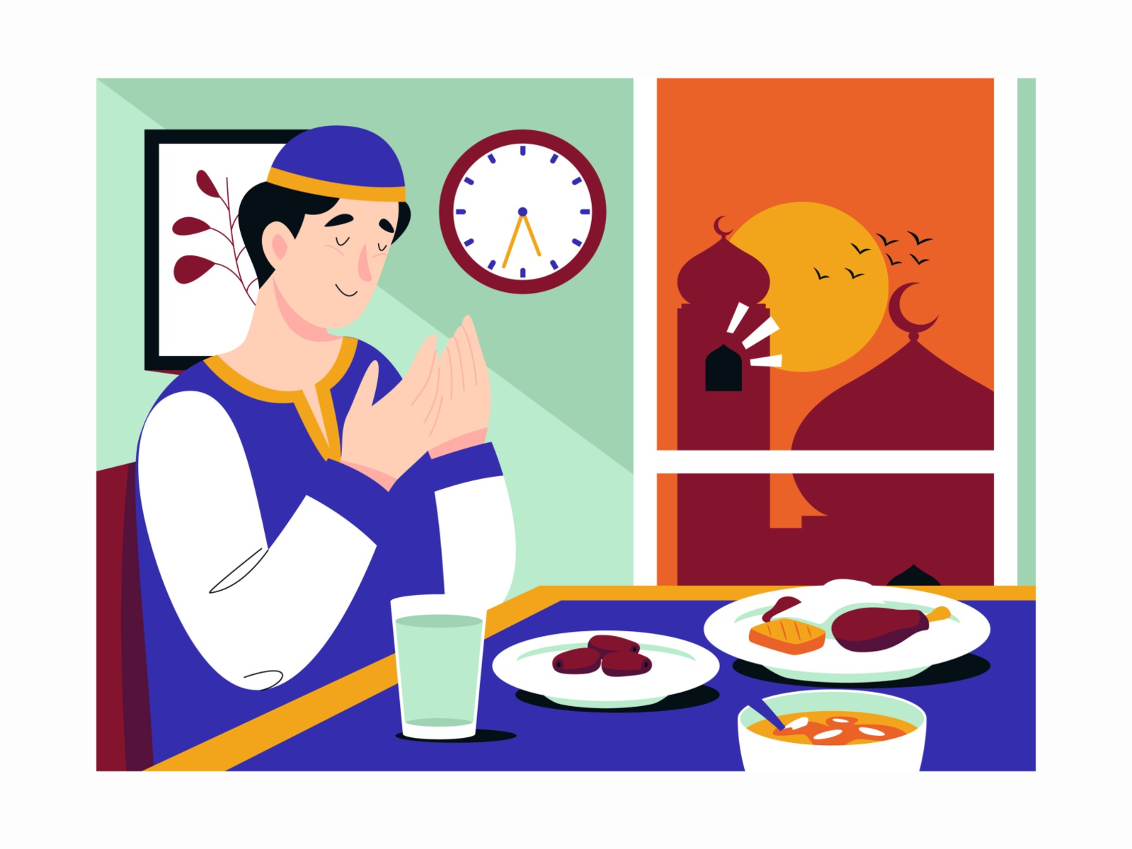 Ramadan Illustration cartooning cartoon character design character ill.jpg