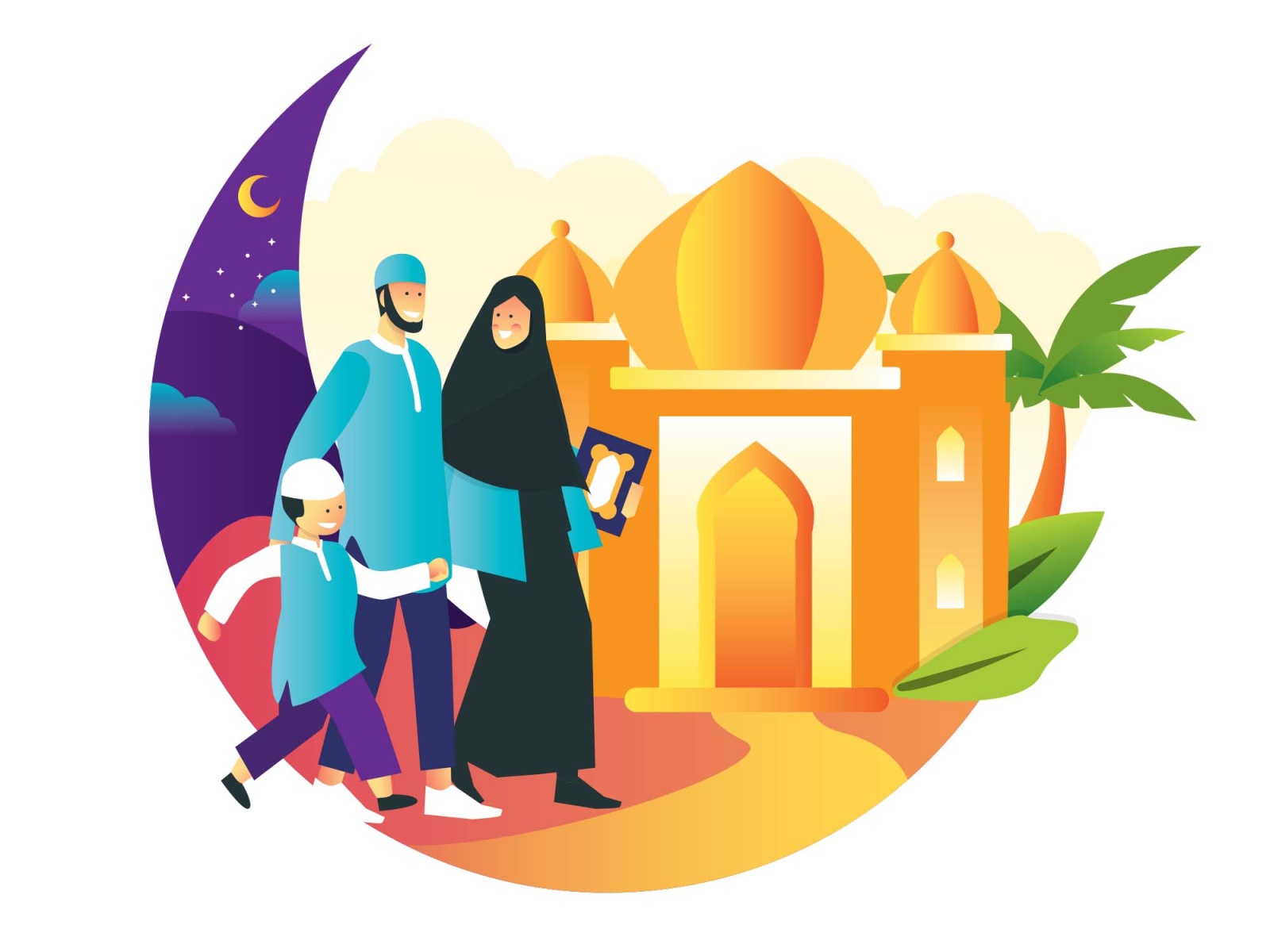 Ramadan Vector Illustration adobe illustrator vector download free vec.jpg