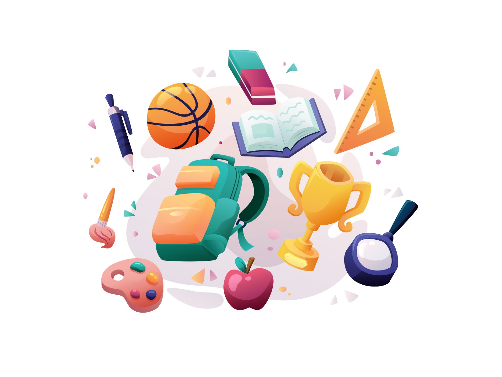 School Set 02 design cartoon vector vector design illustrator vector d.jpg