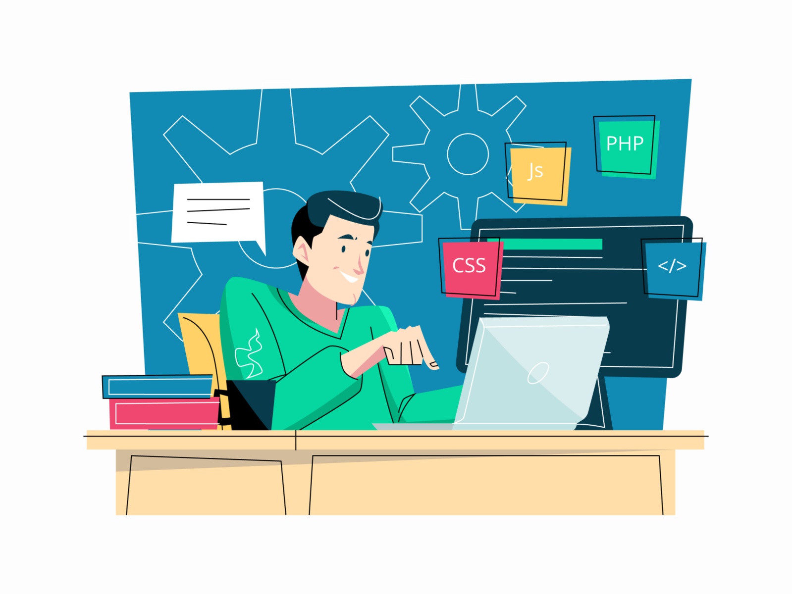 Software Developer Illustration cartooning cartoon character design ch.jpg