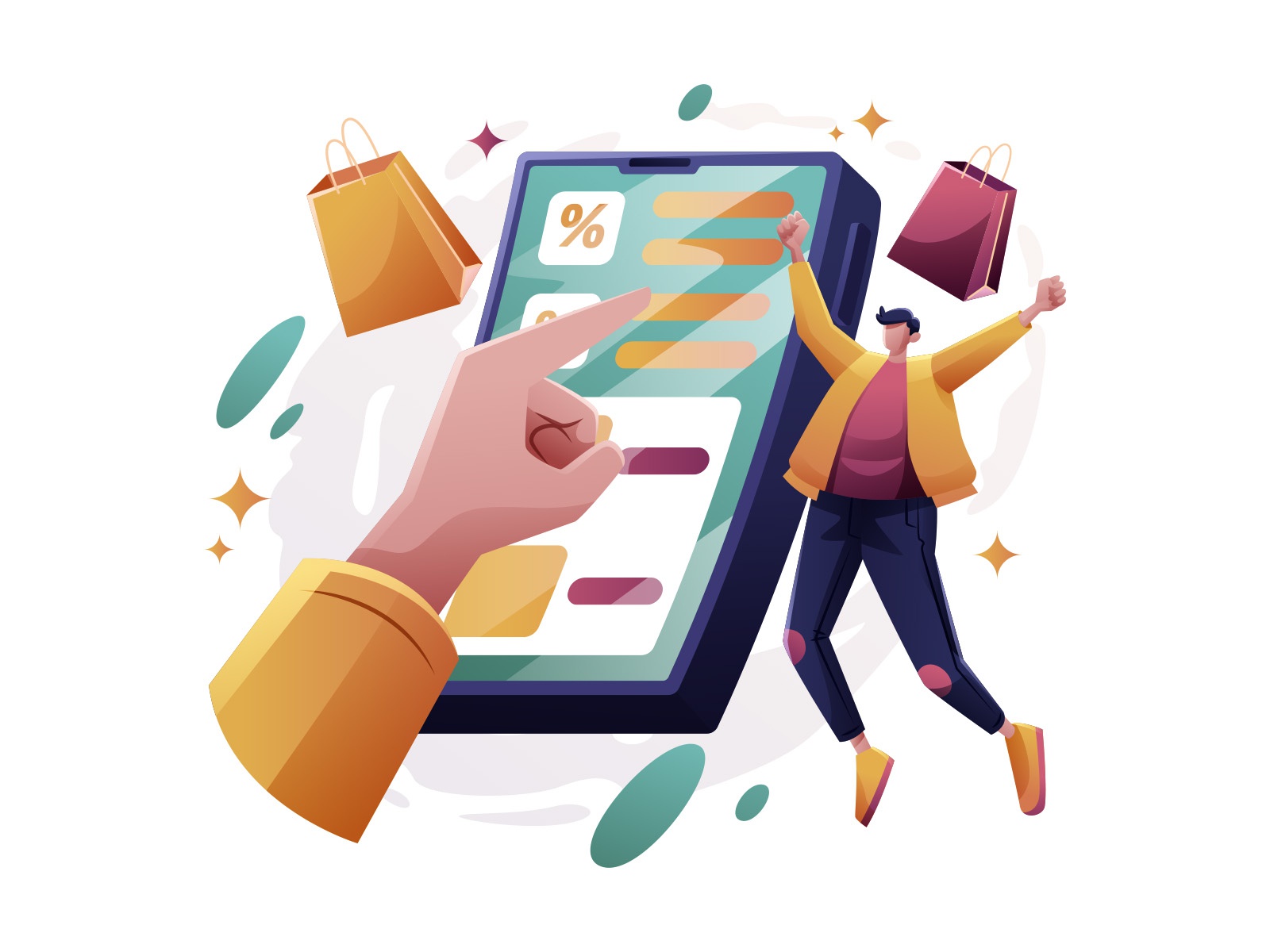 Storefront E-commerce Illustration design cartooning vector vector des.jpg
