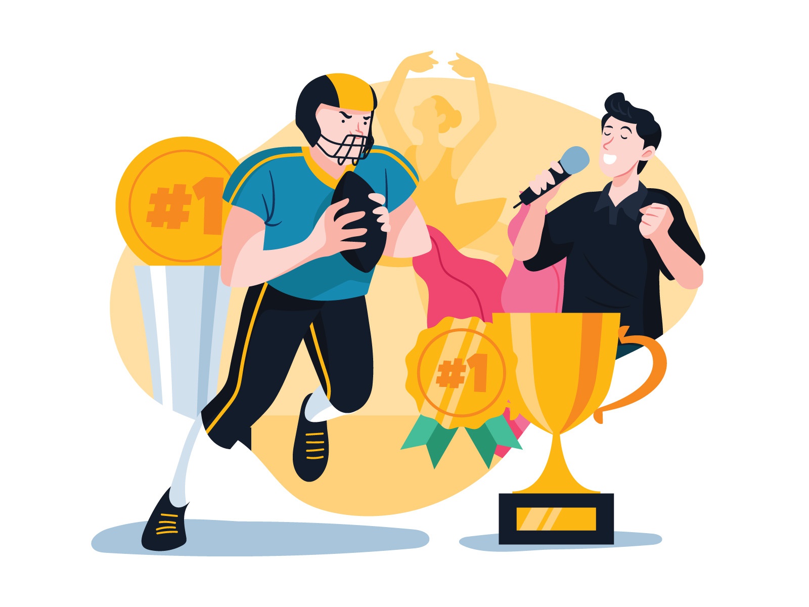 University Activities Illustration cartooning cartoon character design.jpg