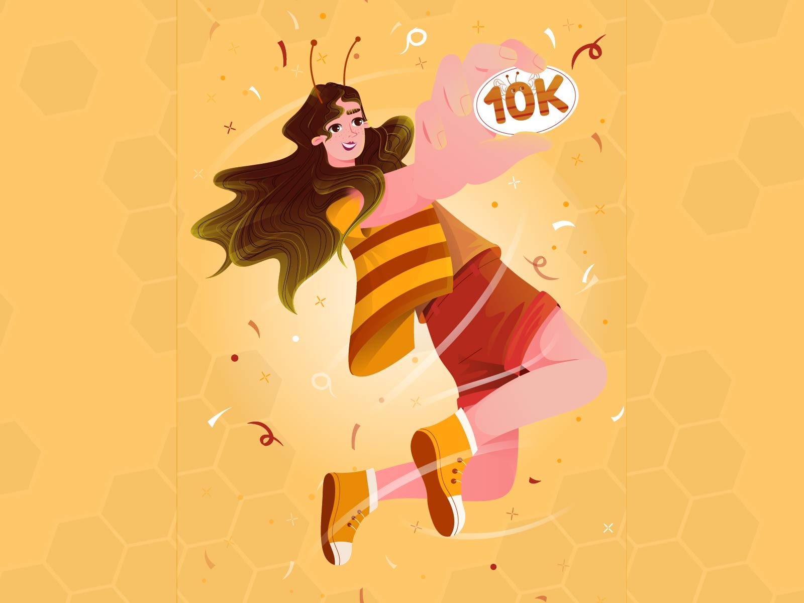 10k followers instagram followers 10k fly characters illustrations moj.jpg