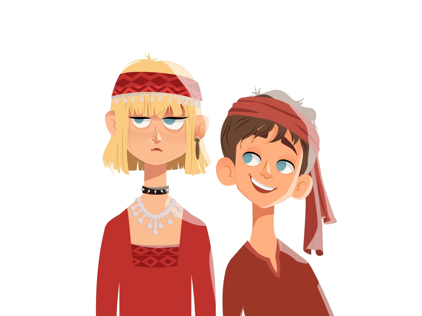 Character design armeniancloths armenian vector boy illustrator face g.webp