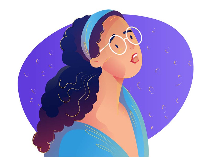 Character face draw girl woman flat character illustration design.jpg