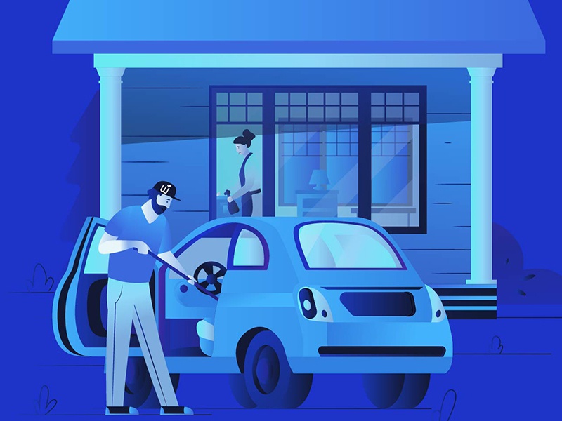 Cleaning house car clean illustration design character washe wash.jpg