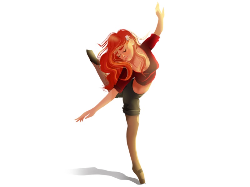 Dancer photoshop summertime summer sunny colorful color redhair dancer.jpg