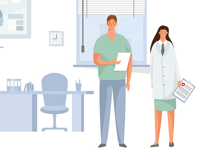 Doctors desk work window health doctor illustration design character.jpg
