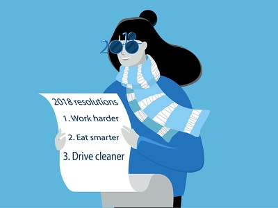 Happy New Year washe resolution 2018 christmas winter year new illustr.webp